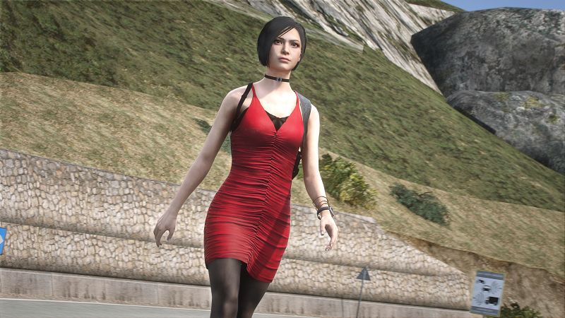 GTA5 艾达王 经典服装 [添加＆替换-人物]-Mods8游戏网