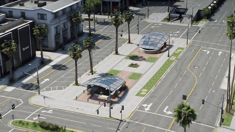 图片[6]-GTA5 洛杉矶真实道路 LA ROADS-GTA盒子-GTAMOD下载社区-GTA5MOD