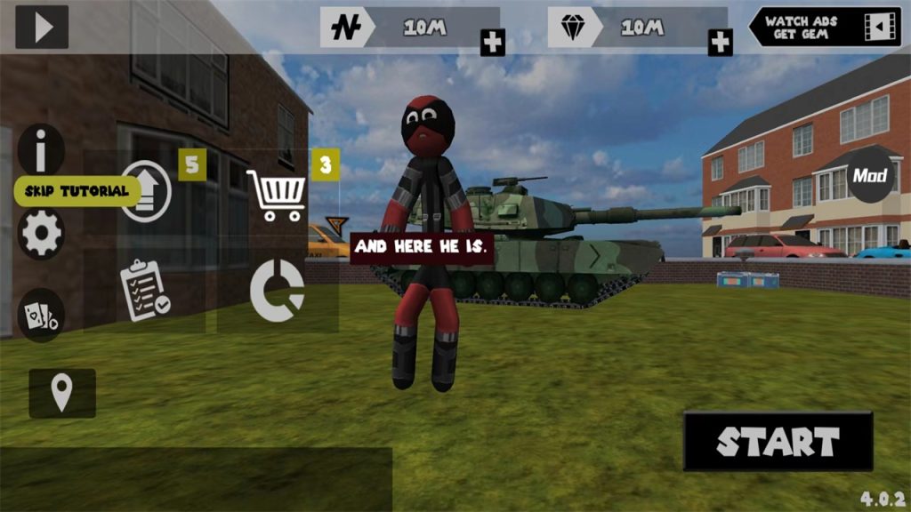 图片[2]-火柴人绳索英雄内置Mod菜单 4.0.4无敌版-Mods8游戏网