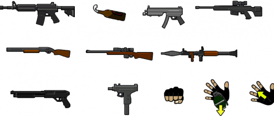 GTA4 侠盗猎车手4 彩色武器图标mod-Mods8游戏网
