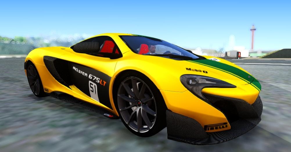 GTA 侠盗猎车 圣安地列斯 McLaren 675LT 2015 MOD-Mods8游戏网