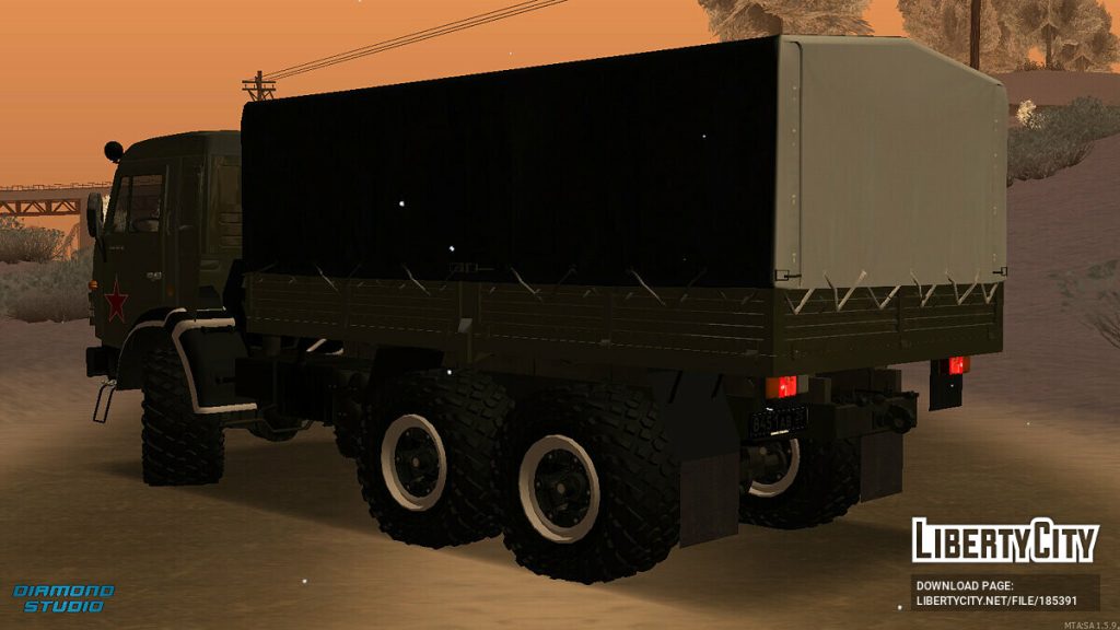 图片[2]-[GTA：圣安地列斯MOD]卡玛斯 4310 + CCD-Mods8游戏网