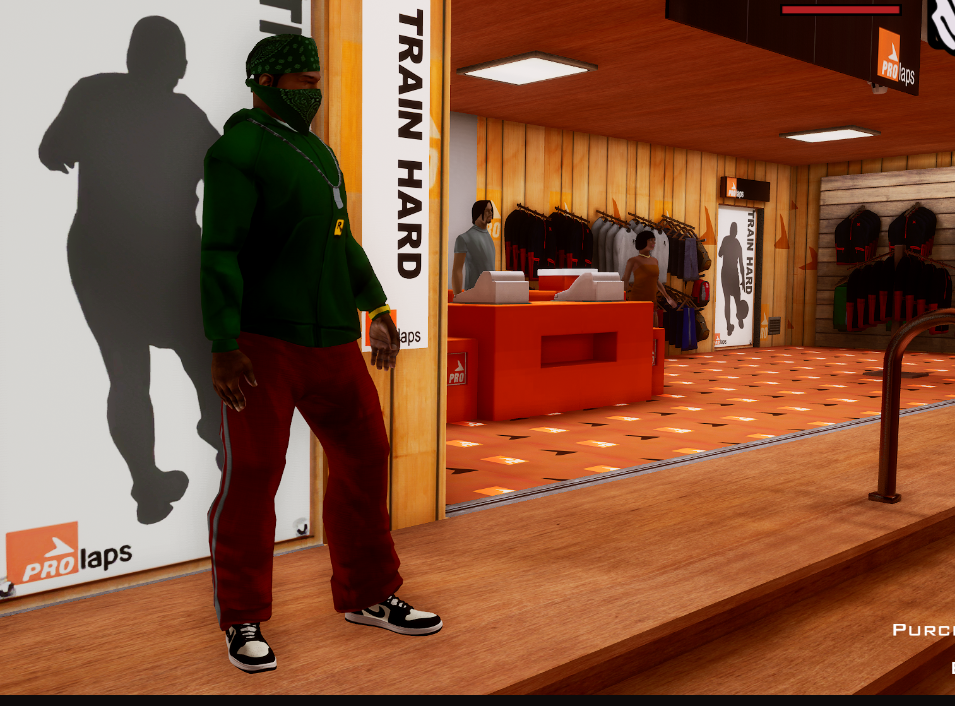 图片[2]-《侠盗猎车手三部曲重制版》AJ系列黑色乔丹1号MOD-Mods8游戏网