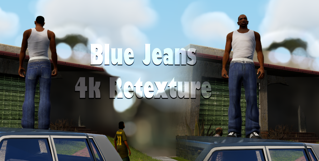 《侠盗猎车手三部曲重制版》蓝色牛仔裤4K纹理修复MOD-Mods8游戏网