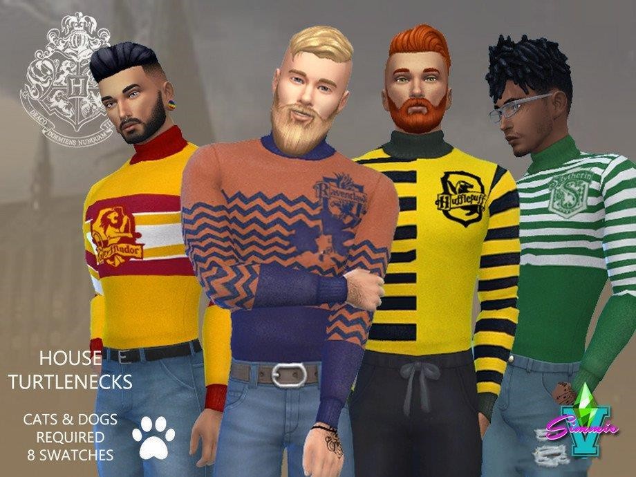 《模拟人生4》霍格沃兹高领衫MOD-Mods8游戏网