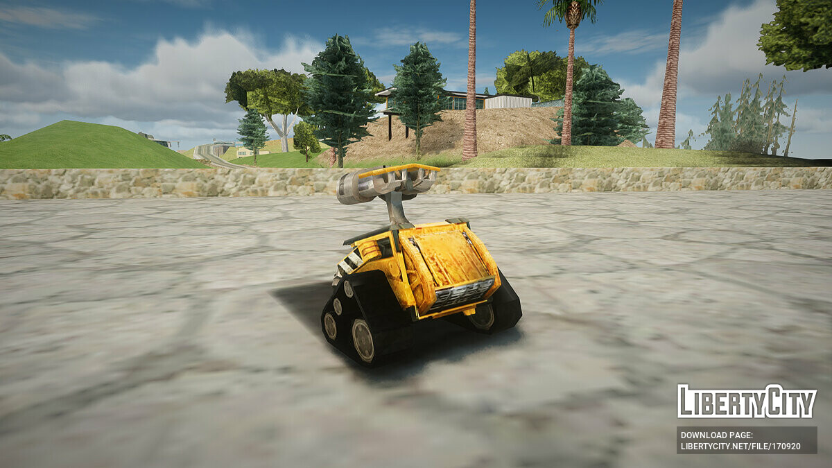 [GTA:圣安地列斯MOD]机器人瓦力MOD-Mods8游戏网