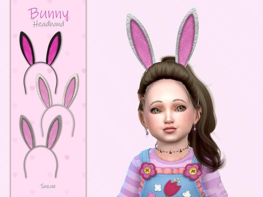 《模拟人生4》幼儿可爱兔子发箍MOD-Mods8游戏网