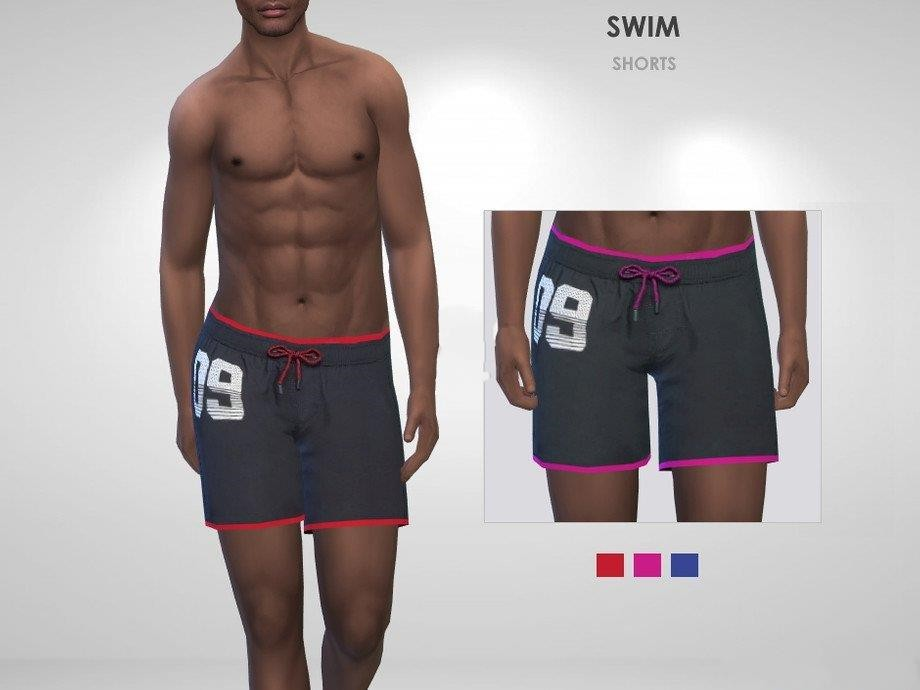 《模拟人生4》男款夏季运动短裤MOD-Mods8游戏网