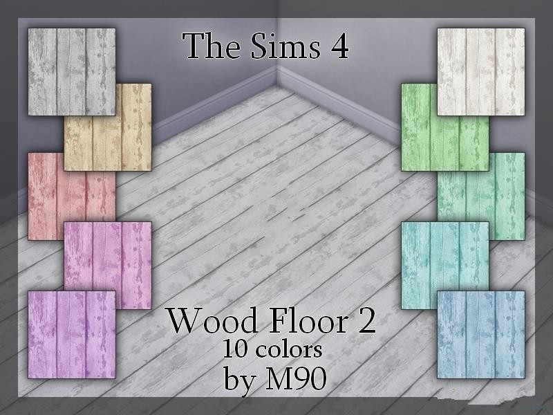 《模拟人生4》优雅竖条木地板MOD-Mods8游戏网