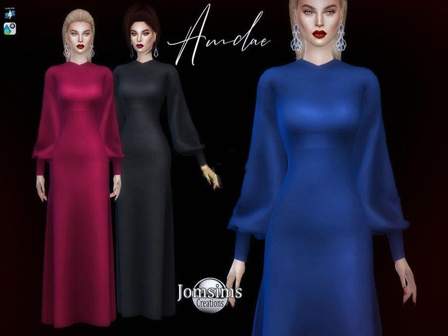 《模拟人生4》女性性感的皮质连衣裙MOD-Mods8游戏网