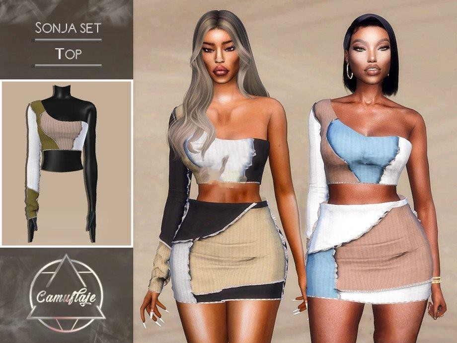 《模拟人生4》女性布条上衣MOD-Mods8游戏网