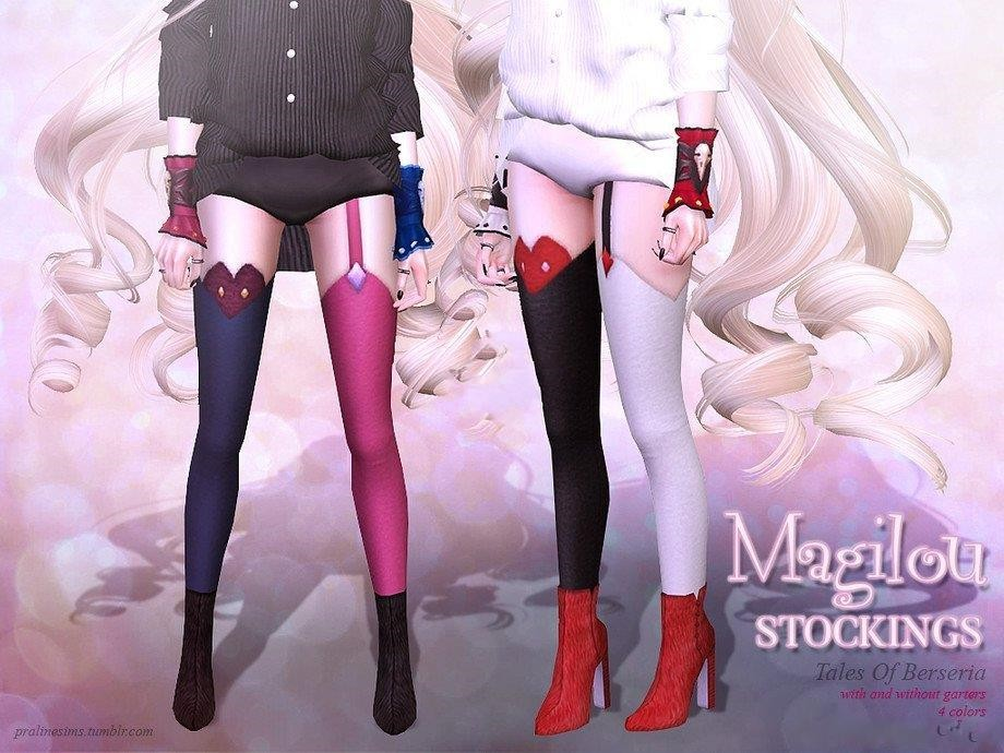 《模拟人生4》可爱爱心彩色丝袜MOD-Mods8游戏网