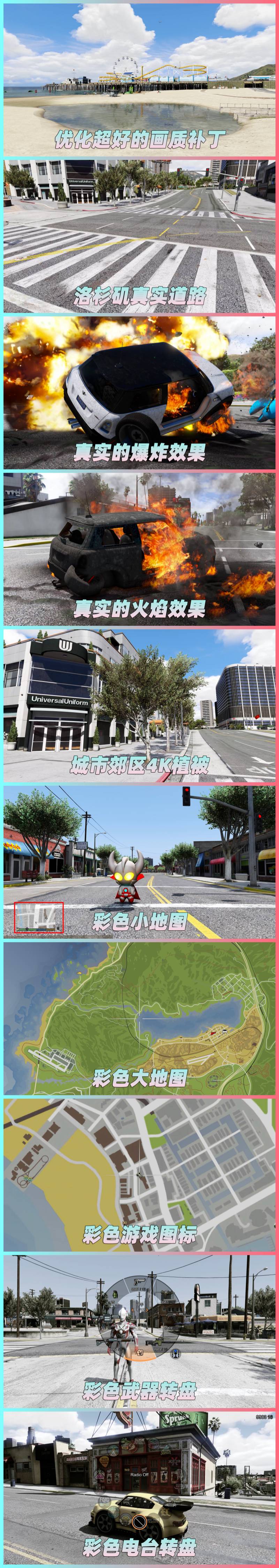 图片[2]-GTA5 v1.41 整合版 真实画质 2302辆现实载具 1006位精品人物 超多实用脚本 众多超级英雄脚本 [赠送：修改器 运行库 无限金币 通关存档]【132GB】-Mods8游戏网